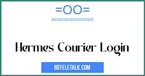 hermes couriers online|courier portal Hermes.